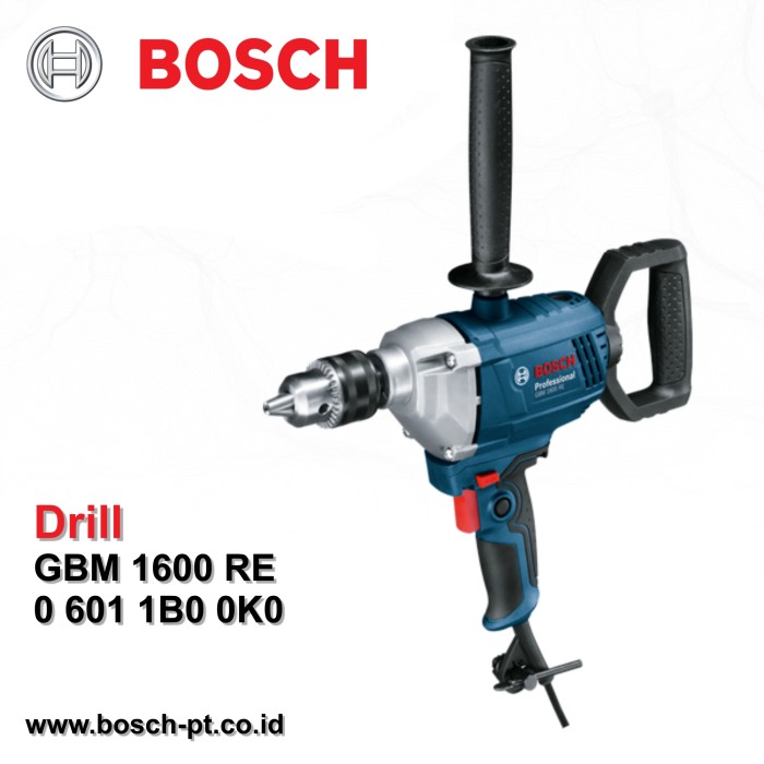 Rotary Drill / Mesin Bor Bosch GBM 1600 RE 0 601 180 0K0